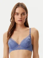 Biustonosze - Selmark Biustonosz z fiszbiną 31215 Niebieski - miniaturka - grafika 1