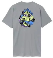 Koszulki męskie - t-shirt SANTA CRUZ KNIBBS INVASION HAND STRIP MOON DUST - miniaturka - grafika 1