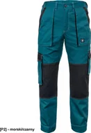 Odzież robocza - CERVA MAX SUMMER - spodnie - morski/czarny 54 - miniaturka - grafika 1