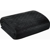 Narzuty - Eurofirany B.B. CHOCZYŃSCY SPÓŁKA JAWNA Narzuta 170 x 210 Pikowana Velvet Luiz3 Czarna 1228202 - miniaturka - grafika 1