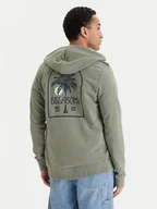 Bluzy męskie - Billabong Bluza Foundation EBYSF00185 Zielony Regular Fit - miniaturka - grafika 1