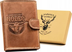 Always Wild Duży, Pionowy Portfel Męski Ze Skóry Naturalnej - Portfele - miniaturka - grafika 1