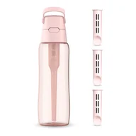 Butelki filtrujące - Butelka Filtrująca Dafi SOLID 0,7 Baby Pink z 4 Filtrami - miniaturka - grafika 1