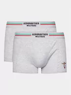 Majtki męskie - Aeronautica Militare Komplet 2 par bokserek AM1UBX001 Szary - miniaturka - grafika 1