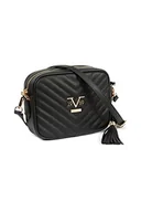 Torebki damskie - 19V69 WŁOCHY - Kobiety Torba Księżyc Silver, WOMEN SHOULDER BAG Kobiety, Czarny - miniaturka - grafika 1