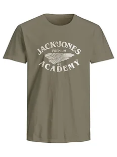 Jack & Jones Koszulka w kolorze khaki - Koszulki męskie - miniaturka - grafika 1