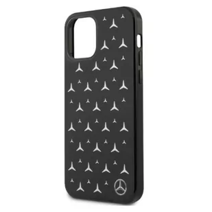 Mercedes MEHCP12LESPBK iPhone 12 Pro Max 6,7" czarny/black hardcase Silver Stars Pattern - Etui i futerały do telefonów - miniaturka - grafika 6
