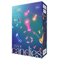 Oświetlenie świąteczne - Twinkly TWKC200RGB-T - LED RGB Ściemnialny łańcuch bożonarodzeniowy 200xLED 14 m USB Wi-Fi - miniaturka - grafika 1