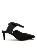 Klapki i japonki damskie - Gino Rossi Klapki Rumi DLH775-AB3-4900-9900-0 Czarny - miniaturka - grafika 1