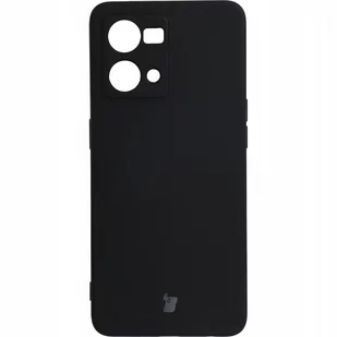 Bizon Etui Case Silicone do OPPO Reno 7 4G czarne - Etui i futerały do telefonów - miniaturka - grafika 1