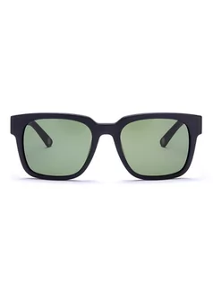 Okulary korekcyjne, oprawki, szkła - ULLER Okulary przeciwsłoneczne unisex w kolorze zielono-czarnym - grafika 1