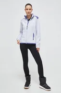 Bluzy damskie - The North Face bluza sportowa kolor niebieski gładka - miniaturka - grafika 1