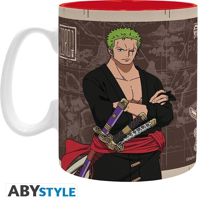 Kubek ceramiczny One Piece - Zoro Wanted (460 ml)