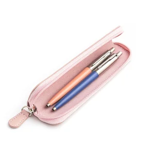 Zestaw prezentowy długopis Parker Jotter Originals Pudrowy Róż i Niebieski z różowym etui - Zestawy piśmiennicze - miniaturka - grafika 1