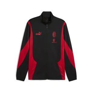 Męska kurtka AC Milan ftblNRGY+ PUMA Black For All Time Red - Kurtki i kamizelki sportowe męskie - miniaturka - grafika 1