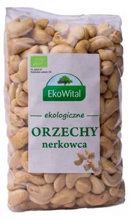 Orzechy nerkowca BIO 500 g EkoWital - Orzechy i nasiona - miniaturka - grafika 1