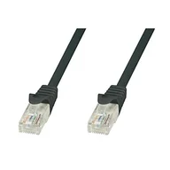 Kable miedziane - Techly ICOC CCA6U-200-BKT - kabel sieciowy (20 m, Cat6, U/UTP (UTP), RJ-45, RJ-45, czarny) - miniaturka - grafika 1