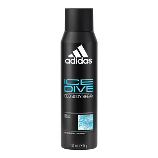 Adidas Ice Dive dezodorant spray 150ml - Dezodoranty i antyperspiranty męskie - miniaturka - grafika 1