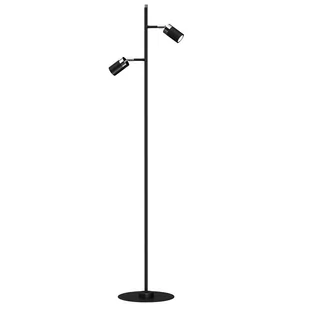 Milagro Lampa podłogowa JOKER BLACK/CHROME 1xGU10 MLP7750 - Lampy stojące - miniaturka - grafika 1