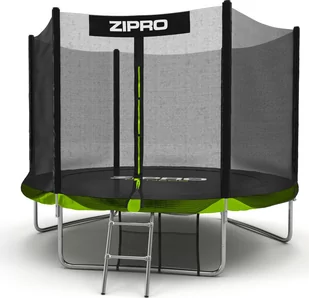 Zipro Trampolina ogrodowa z siatką zewnętrzną 8FT 252cm + torba na buty GRATIS! 979602 - Trampoliny - miniaturka - grafika 1