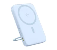 Powerbanki - Baseus PicoGo Qi2 5000mAh 20W Niebieski - miniaturka - grafika 1