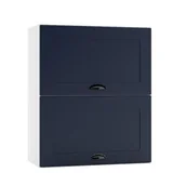 Szafki kuchenne - Szafka kuchenna wisząca 60 ADELE W60 GRF/2 granatowa mat - miniaturka - grafika 1