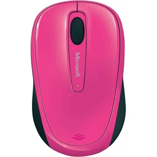 Myszka Bezprzewodowa Microsoft Mouse 3500 Magenta Pink | NOWA - Elektronika OUTLET - miniaturka - grafika 3