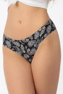 Majtki damskie - Brazyliany Julimex Brasil panty paisley - miniaturka - grafika 1