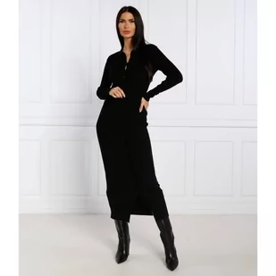 Calvin Klein Sukienka TENCEL RIB | z dodatkiem wełny - Sukienki - miniaturka - grafika 1