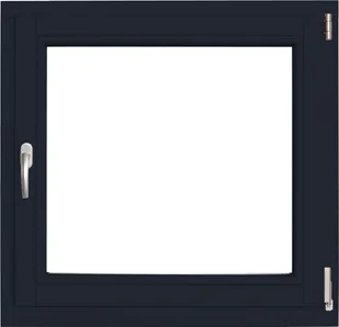 Lupol 3-szybowe fasadowe lakier kolor antracyt O5 90 RU 865x835 mm - Okna - miniaturka - grafika 1