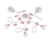 Wyposażenie pokoiku dziecięcego - ONLI - Dziecięcy żyrandol natynkowy MOTYL 5xE14/6W/230V - miniaturka - grafika 1