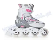 Rolki - Rolki Raven Profession White / Pink - 38-42 - miniaturka - grafika 1