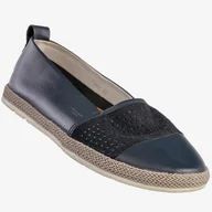 Półbuty damskie - Półbuty Damskie Skórzane Buty Na Wiosnę Lato Jezzi Granatowe 1-7969 40 Granatowy - miniaturka - grafika 1
