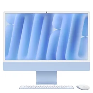 Mini PC - Apple iMac Apple M M4 59,7 cm (23.5") 4480 x 2520 px All-in-One PC 16 GB 256 GB SSD macOS Sequoia Wi-Fi 6E (802.11ax) Niebieski Z1E5-DE13 - miniaturka - grafika 1