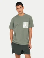 Koszulki męskie - Only & Sons T-Shirt 22025286 Zielony Regular Fit - miniaturka - grafika 1