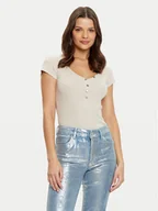 Koszulki i topy damskie - Guess T-Shirt W4RP47 K1814 Szary Regular Fit - miniaturka - grafika 1