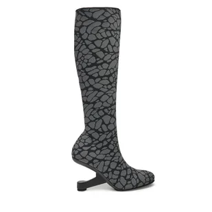 Kozaki United Nude Eamz Sock Boot 10875838117 Szary - Kozaki damskie - miniaturka - grafika 1