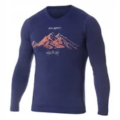 Pozostała odzież narciarska - Bluza termoaktywna męska Brubeck Outdoor Wool Pro Longshirt - miniaturka - grafika 1