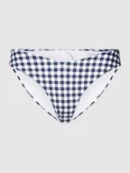 Stroje kąpielowe - Figi bikini ze wzorem w kratę - miniaturka - grafika 1
