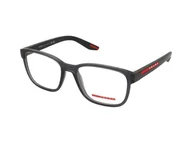 Okulary korekcyjne, oprawki, szkła - Dioptrie szkieł Prada Linea Rossa PS 06PV CZH1O1 - miniaturka - grafika 1