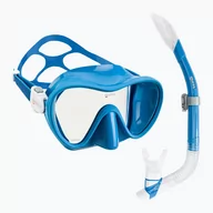 Maski do nurkowania - Zestaw do nurkowania Mares Tropical blue - miniaturka - grafika 1