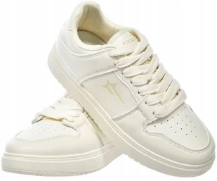Damskie buty sportowe Big Star sneakersy RR274A243 beżowy 41 - Sneakersy damskie - miniaturka - grafika 1