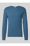Swetry męskie - Sweter z dzianiny o kroju regular fit z czystej bawełny - Tom Tailor Denim - miniaturka - grafika 1