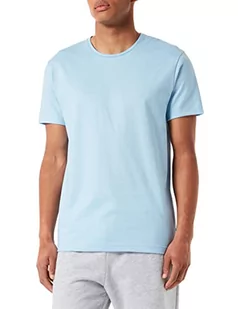 CALIDA Męski T-shirt Remix Basic, Placid Blue, 50 - Koszulki męskie - miniaturka - grafika 1