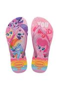 Havaianas japonki dziecięce KIDS SLIM MY LITTLE kolor różowy