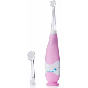 Szczoteczka soniczna BRUSH-BABY BabySonic Pro Różowy - Szczoteczki do zębów dla dzieci - miniaturka - grafika 1