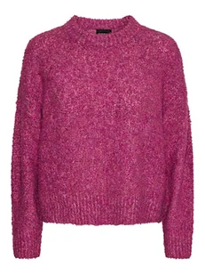 Pieces Sweter w kolorze różowym - Swetry damskie - miniaturka - grafika 1