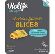 Sery - Violife - Wegański ser typu cheddar w plastrach - miniaturka - grafika 1