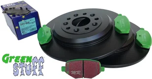 Tylne klocki GreenStuff + tarcze hamulcowe 330mm EBC seria Premium Lincoln MKS 2009-2012 - Tarcze hamulcowe - miniaturka - grafika 13