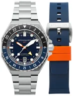 Zegarki męskie - Zegarek Spinnaker SP-5119-22 DUMAS GMT AUTOMATIC NAVY BLACK - miniaturka - grafika 1